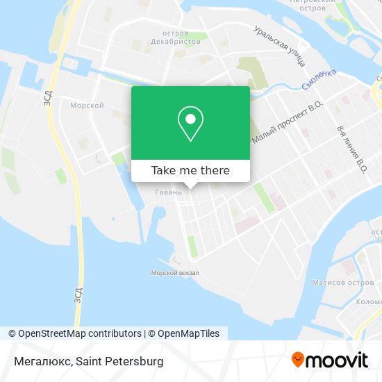 Мегалюкс map