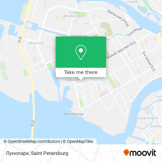 Лунопарк map