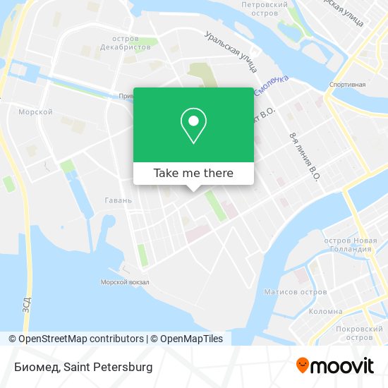 Биомед map