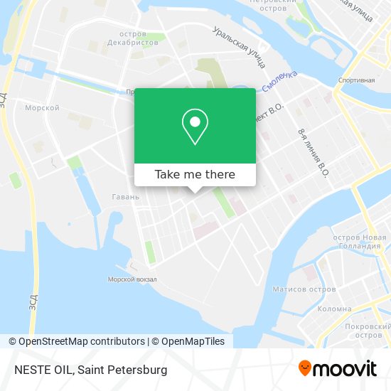 NESTE OIL map