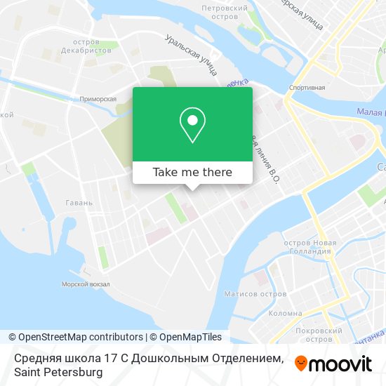 Средняя школа 17 С Дошкольным Отделением map