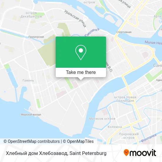 Хлебный дом Хлебозавод map