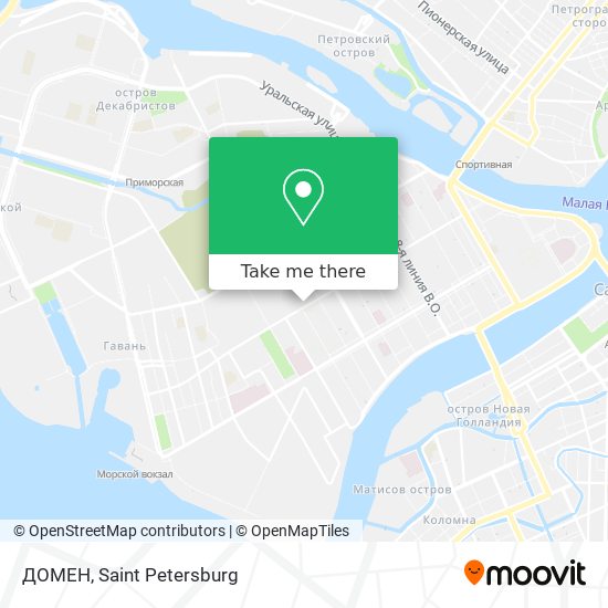 ДОМЕН map
