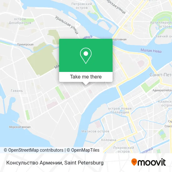Консульство Армении map