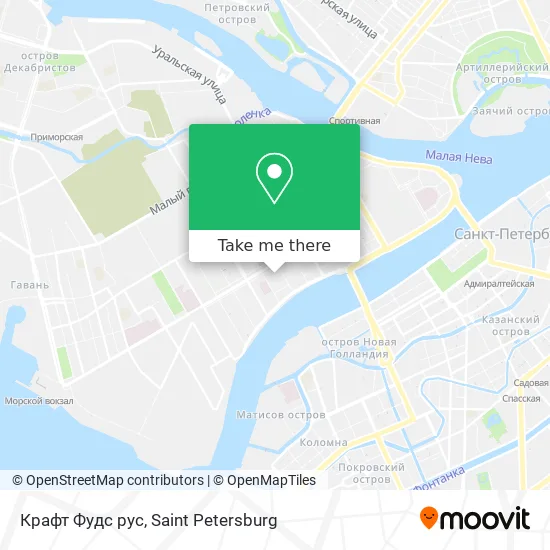 Крафт Фудс рус map