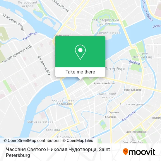 Часовня Святого Николая Чудотворца map