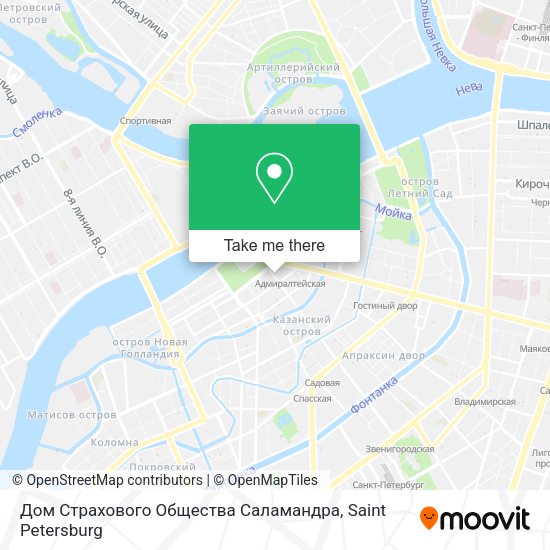 Дом Страхового Общества Саламандра map