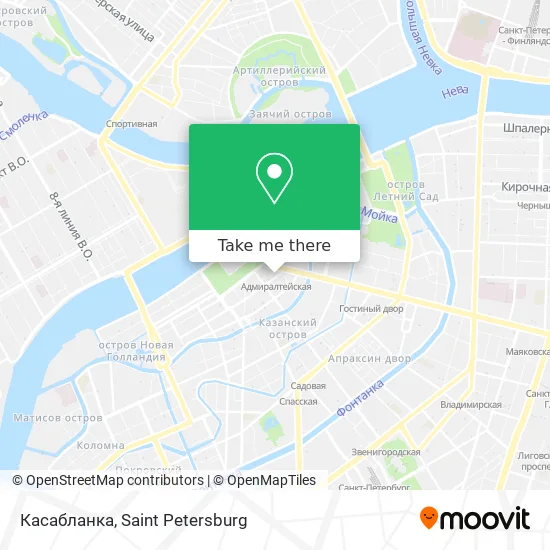 Касабланка map