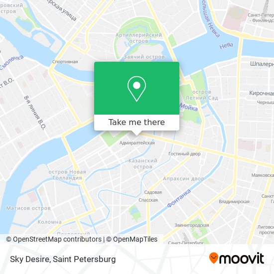 Sky Desire map