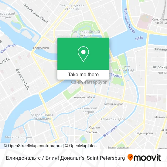 Блиндональтс / Блин! Дональт's map