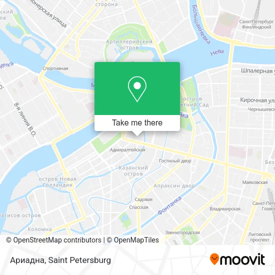 Ариадна map