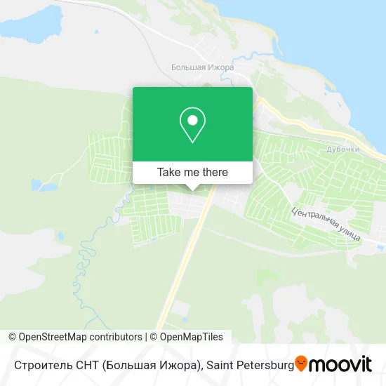 Строитель СНТ (Большая Ижора) map