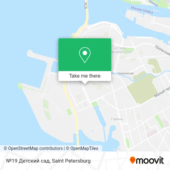 №19 Детский сад map