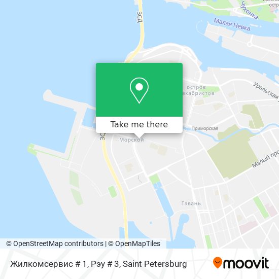 Жилкомсервис # 1, Рэу # 3 map