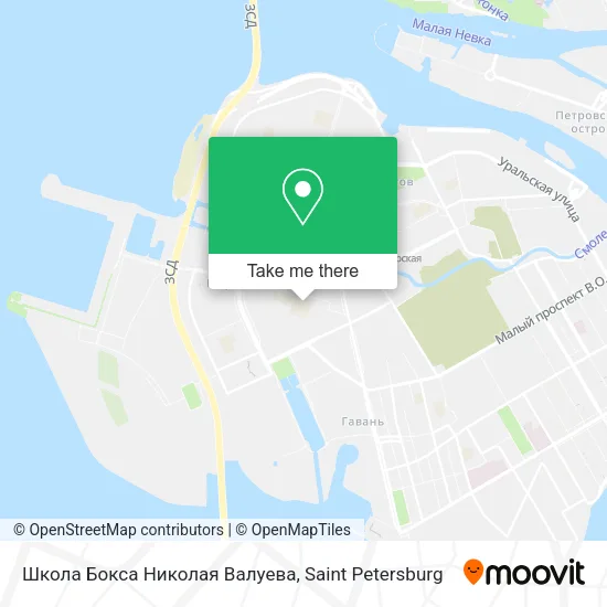 Школа Бокса Николая Валуева map