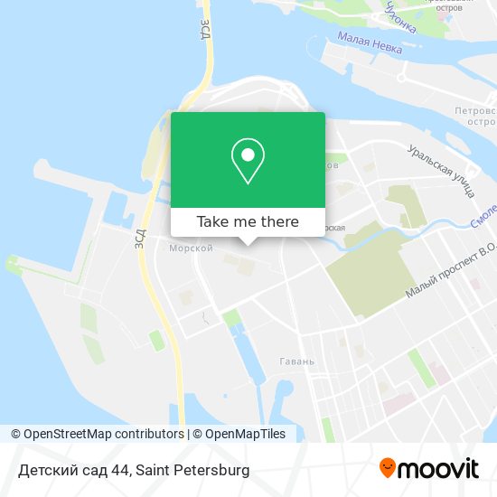 Детский сад 44 map