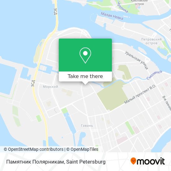 Памятник Полярникам map