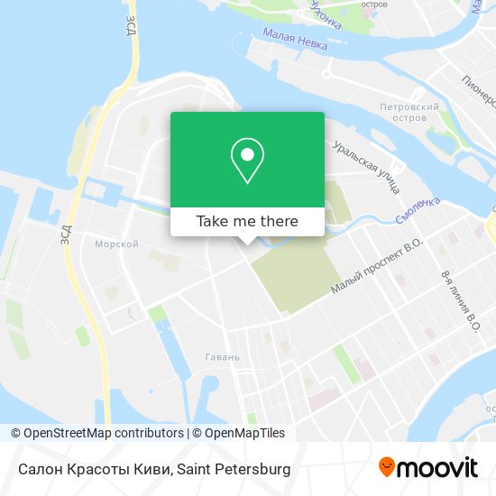 Салон Красоты Киви map