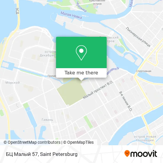 БЦ Малый 57 map