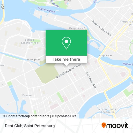 Dent Club map