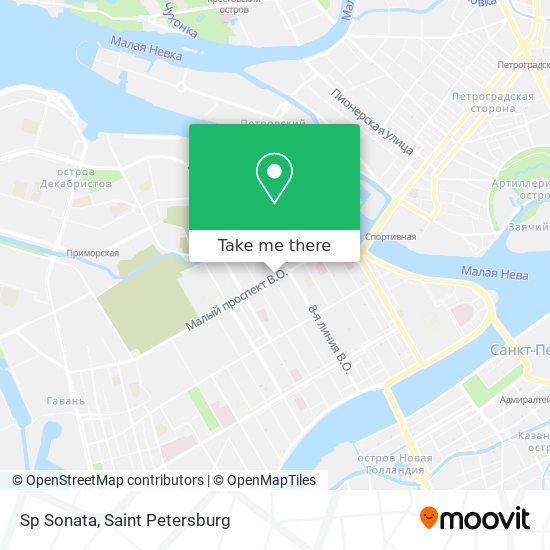 Sp Sonata map