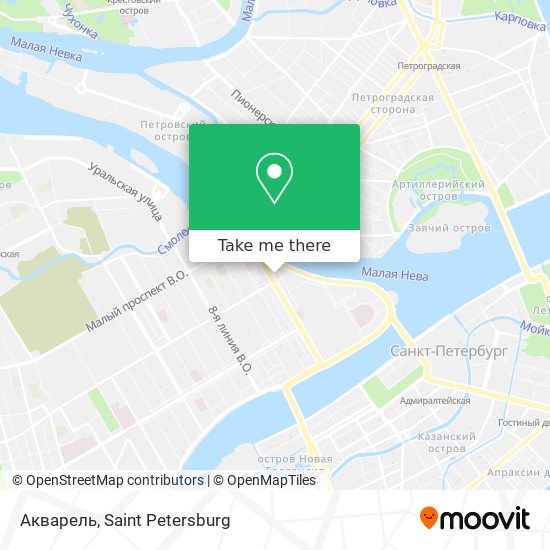 Акварель map