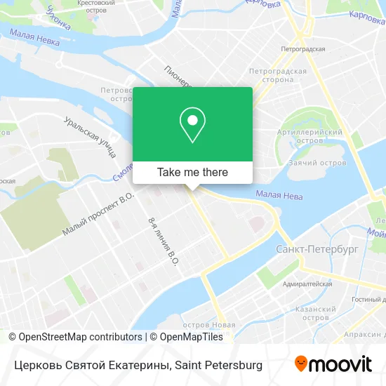 Церковь Святой Екатерины map