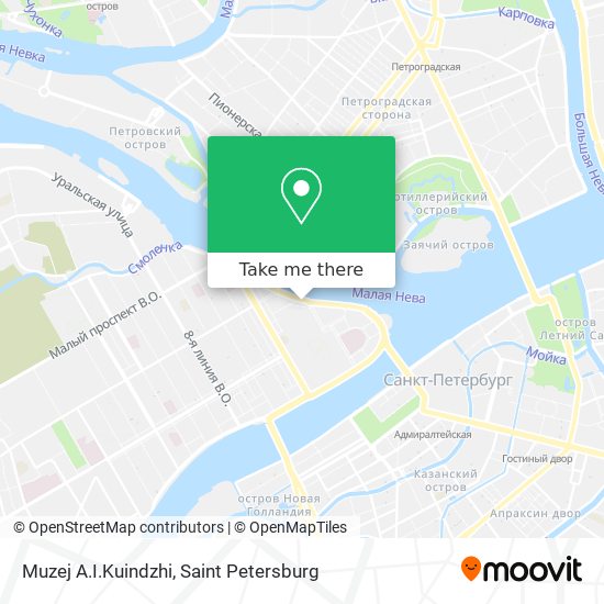 Muzej A.I.Kuindzhi map