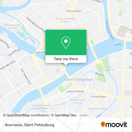 Фонтаны map