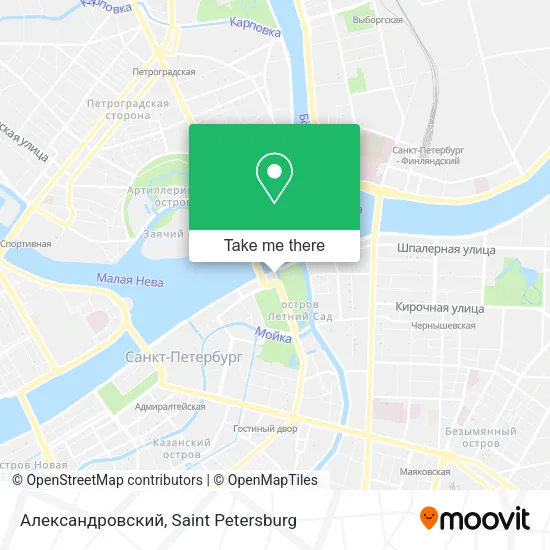 Александровский map