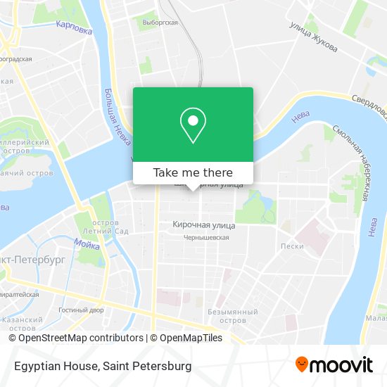 Egyptian House map