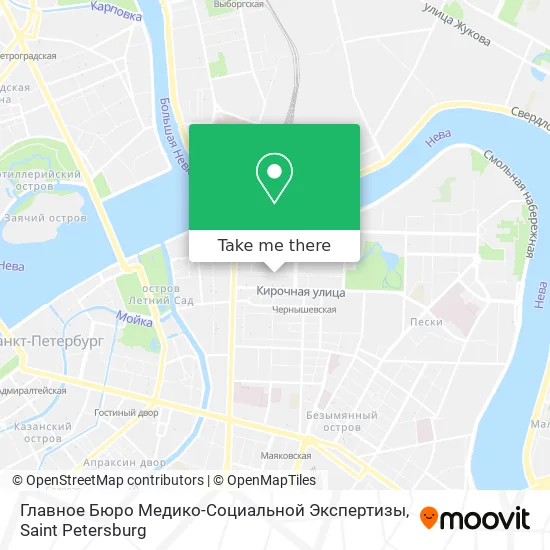 Главное Бюро Медико-Социальной Экспертизы map