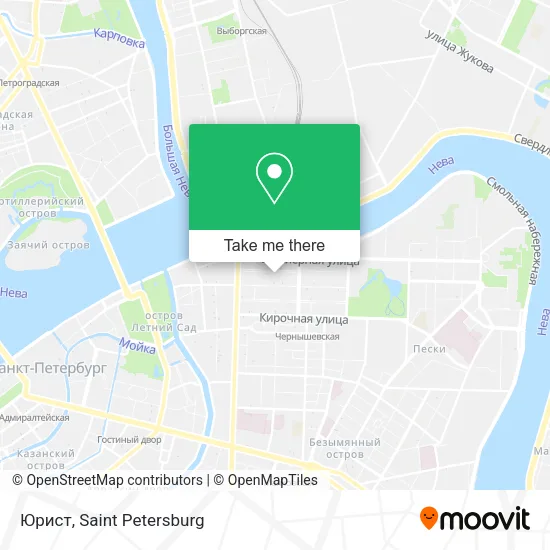 Юрист map