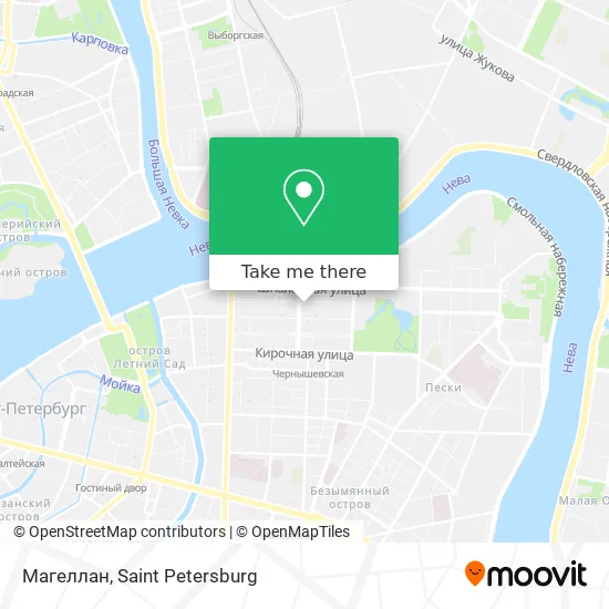 Магеллан map