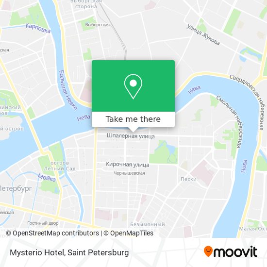 Mysterio Hotel map