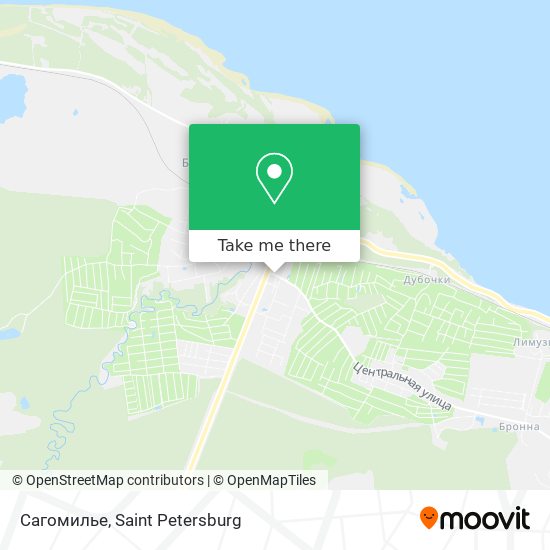 Сагомилье map