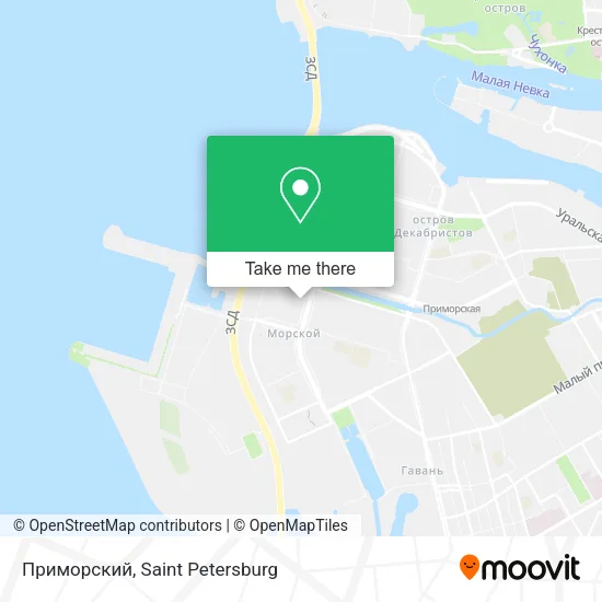 Приморский map