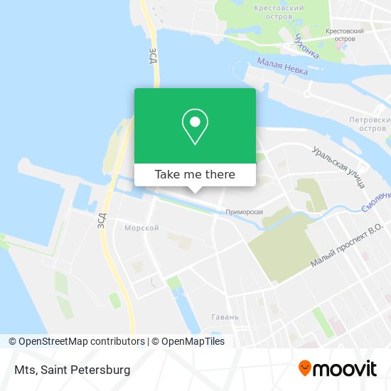 Mts map