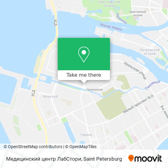 Медицинский центр ЛабСтори map