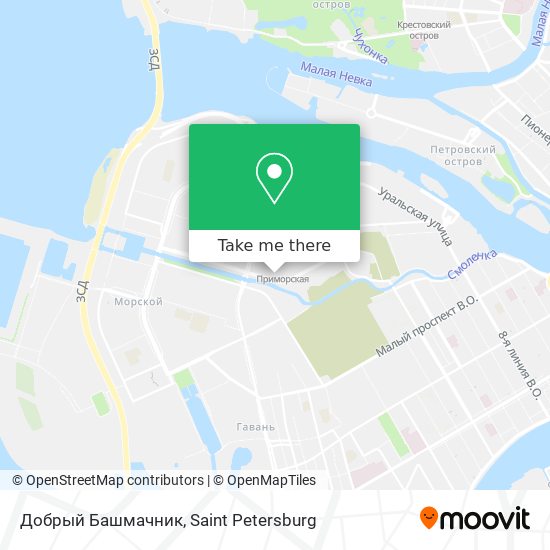 Добрый Башмачник map