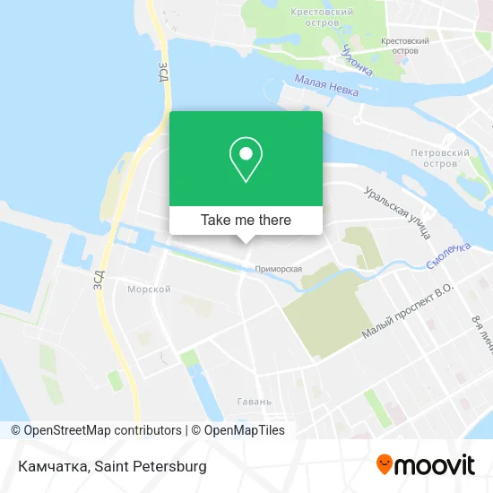 Камчатка map
