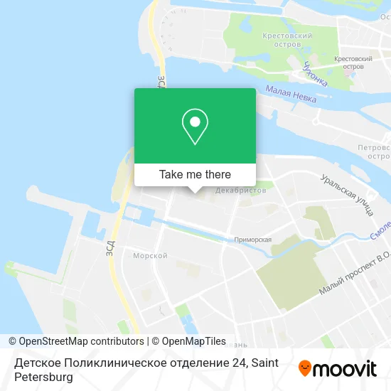 Детское Поликлиническое отделение 24 map