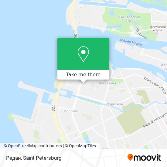 Редан map