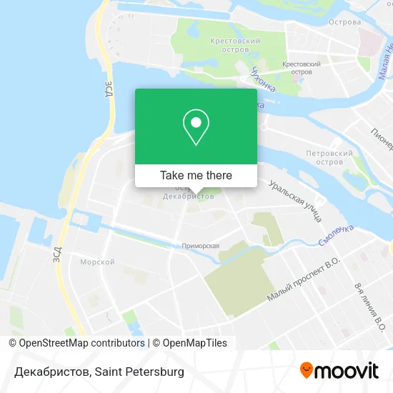 Декабристов map