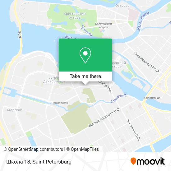 Школа 18 map