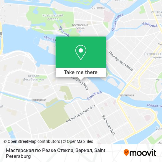 Мастерская по Резке Стекла, Зеркал map