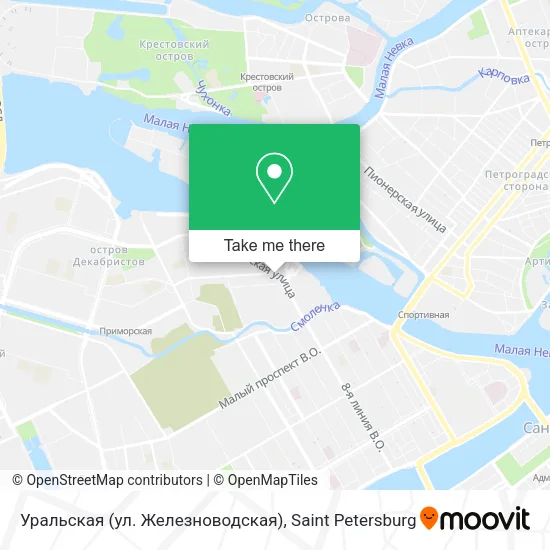 Уральская (ул. Железноводская) map