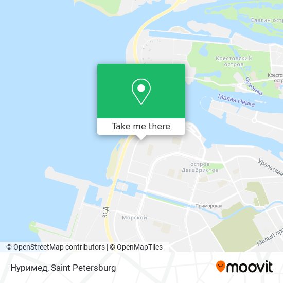 Нуримед map