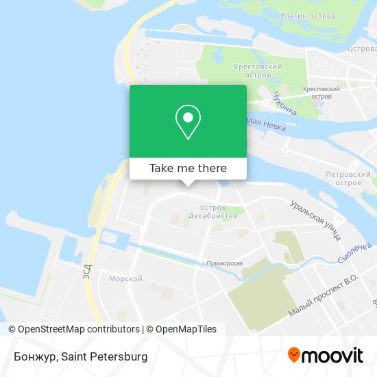 Бонжур map