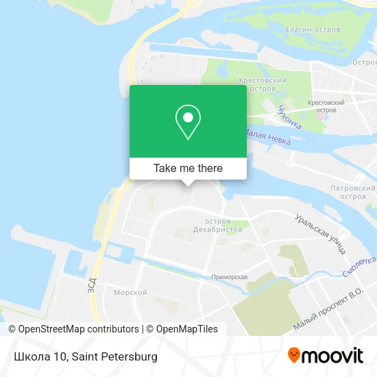 Школа 10 map